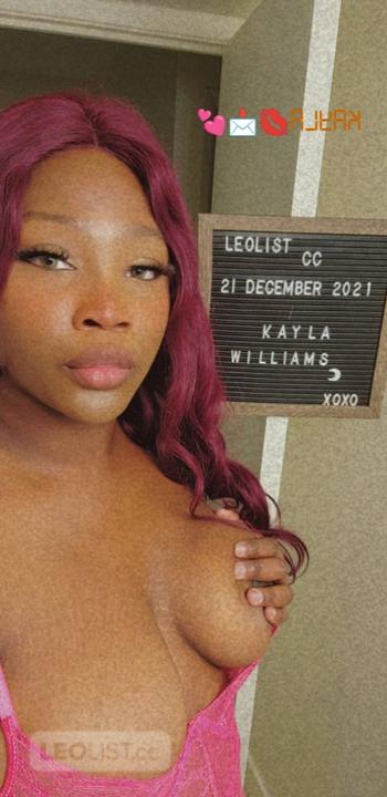 Kayla Williams, 22 Black female escort, Edmonton